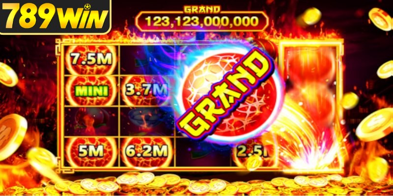 Các dòng slot nổi bật được phân nhóm trực quan tại 789WIN